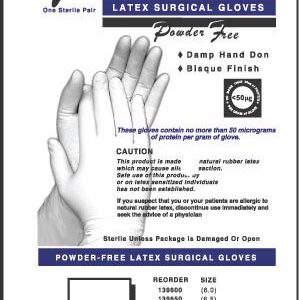 DermAssist® Prestige® DHD Latex Surgical Glove, Size 6, Ivory
