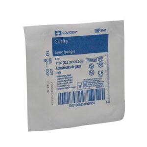 Curity™ Sterile USP Type VII Gauze Sponge, 4 x 4 Inch, 8-Ply