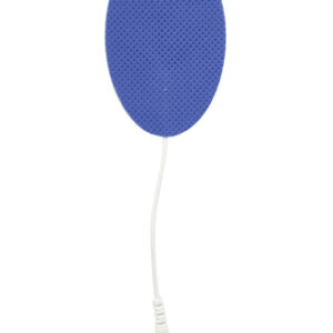 Reusable Electrodes Pack/4 1.5 x2.5 Oval Blue Jay Brand