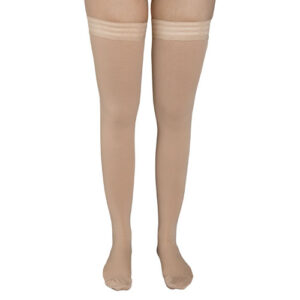 Firm Surg Weight Stkngs Large 20-30mmHg Thigh StayUp Top CT