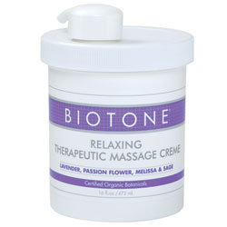 Biotone Relaxing Therapeutic Creme 16 oz.