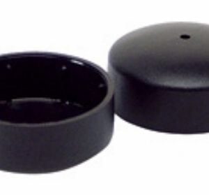 Lumex Glide Caps Black (pr)