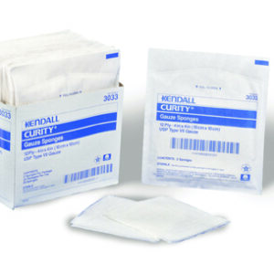 Curity Gauze Sponge 2 X 2 8-Ply Sterile (50 pks of 2)