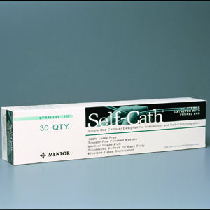 Self Cath Catheter  14fr  16  St Tip  Green Funnel End Bx/30