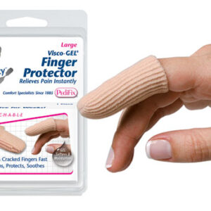 Visco-GEL Fabric-Covered Finger Protector Large