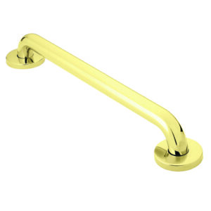 Moen Grab Bar 18 SecureMount Polished Brass Concealed Screw