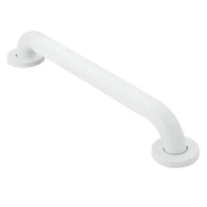 Moen Grab Bar 18 SecureMount White Concealed Screws
