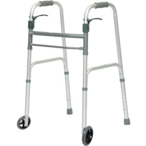 Folding Walker Trigger Release w/ 5 Wheels Junior