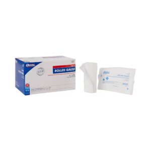 Dukal™ Sterile Fluff Bandage Roll, 4 Inch x 5 Yard, 2-Ply