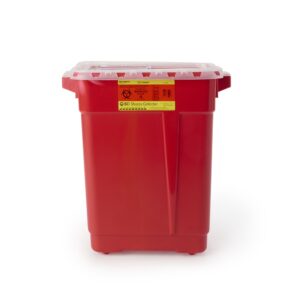 BD Multi-purpose Sharps Container, 9 Gallon, 18-1/2 x 17-3/4 x 11-3/4 Inch
