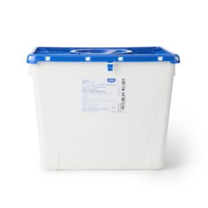 McKesson Prevent® Pharmaceutical Waste Container, 8 Gallon, 13½ x 17-3/10 x 13 inch