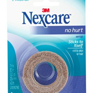 3M™ Nexcare™ No Hurt Hypoallergenic Material Medical Tape, 1 x 80 Inch, Tan