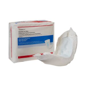 Sure Care Bladder Control Pads, Heavy Absorbency, Adult, Male, Disposable, 6-1/2 x 13 Inch
