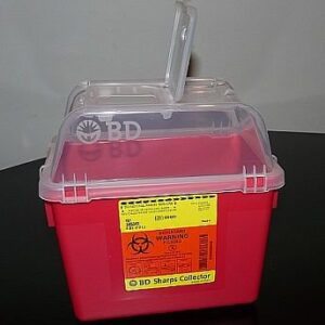 BD™ Multi-purpose Sharps Container, 10-3/10 x 11-3/10 x 6-4/5 Inch