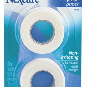 3M™ Nexcare™ Paper Medical Tape, 1 Inch x 10 Yard, White