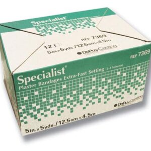 Specialist Plaster Bandages X-Fast Setting 2 x3yds Bx/12