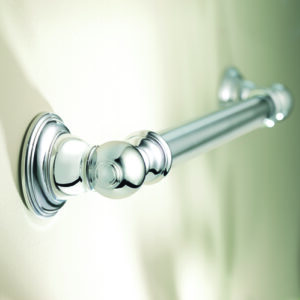 Moen Kingsley Brushed Nickel Grab Bar 1.25 x 12