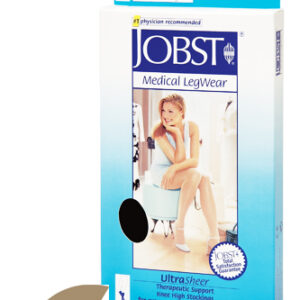 Jobst Ultrasheer 20-30mmHg Knee Hi XL (pr) Honey