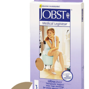 Jobst Ultrasheer 30-40mmHg Knee Hi Medium (pr) Honey