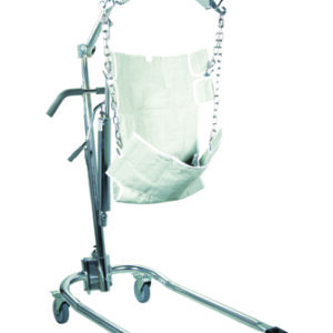 Patient Lift-Manual Hydrau w/6 Point Cradle & Chains -Drive