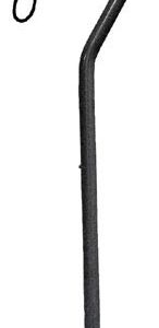 Cane  w/ Tab-Loc Silencer Offset Handle   Silver