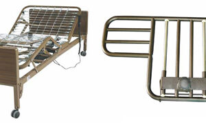 Ultra Light Full Electric Bed w/Half Length Side Rails