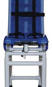Bath Chair Medium PVC Reclining w/ Base & Casters