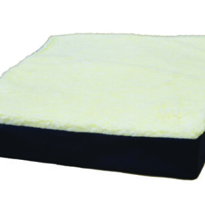 Gel Wheelchair Cushion w/ Fleece Top 16  x 18  x 3.5