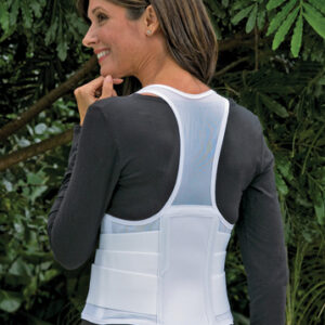 Cincher Female Back Support Large White