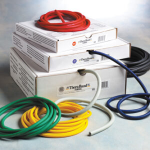 Theraband Light Tubing Set Yellow  Red & Green Tubes 5'
