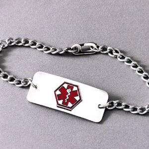 Medical Identification Jewelry-Bracelet- Diabetic