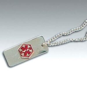 Medical Identification Jewelry-Necklace- Diabetic