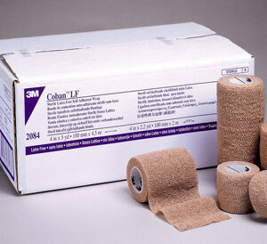 Coban Self-Adherent Wrap 2 x5 Yd Bx/36 Tan Latex Free N/S