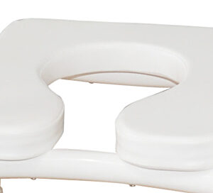 Padded Seat for the MJM Shower Chair  Elongated  Open Front