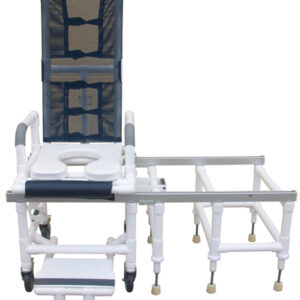 Tilt-N-Space Shower Chair PVC & Transfer Bench Comb. Sli