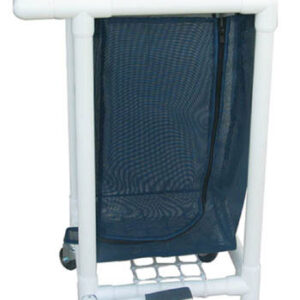 PVC Tubing Single Bag Hamper w. Foot Pedal 26.75 L x 22.5 W