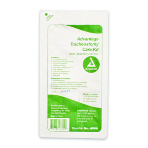 Advantage Trach Care Kit One Compartment Tray  Case/20