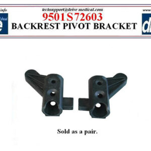 Back Rest Pivot Bracket (pair) for Rollator