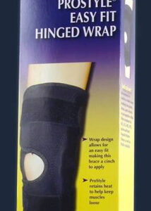 Hinged Knee Wrap  ProStyle EZ Fit  X-Large  17  - 19