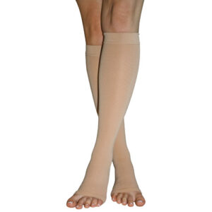 X-Frm Surg Weight Stkngs Large 30-40mmHg Below Knee Open Toe