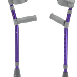 Pediatric Forearm Crutches(pr) Knight Blue 4'4 -5'5  Ht