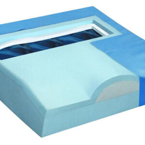 Titanium Gel / Foam Wheelchair Cushion  16  x 16  x 3.5