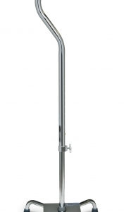 Lumex Silver Collection Quad Cane-Low Prof-Alum Sm Base(Ea)