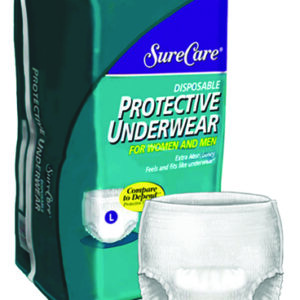 Underwear Disposable Medium 34 -46    (4 pks/20 per case)