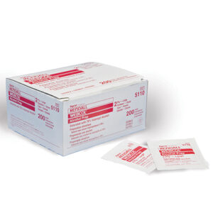 Webcol Alcohol Prep Pads Bx/200  Medium 2-Ply