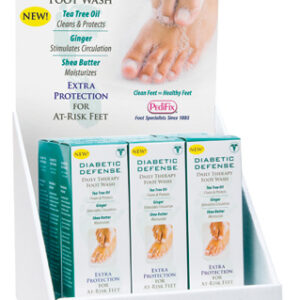 Diabetic Defense Daily Therapy Foot Wash Display