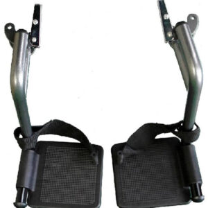 Replacement Footrests for Drive TR39E-SV (Silver Vein)