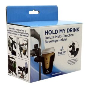 Hold My Drink Dlx Multi-Direct Beverage Cup Holder Blue Jay