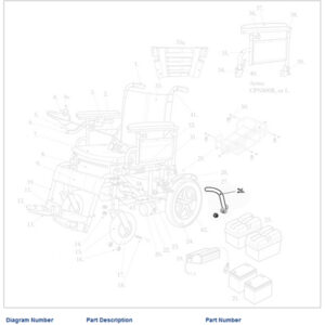 Anti-Tipper for Cirrus Plus Wheelchairs