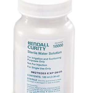 Sterile Water Solution 3.5oz 48 per case